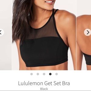Lululemon Get Set Bra
